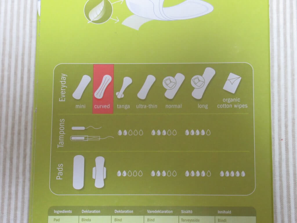 Natracare　パンティライナー